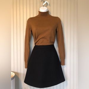 Alaia wool mini skirt